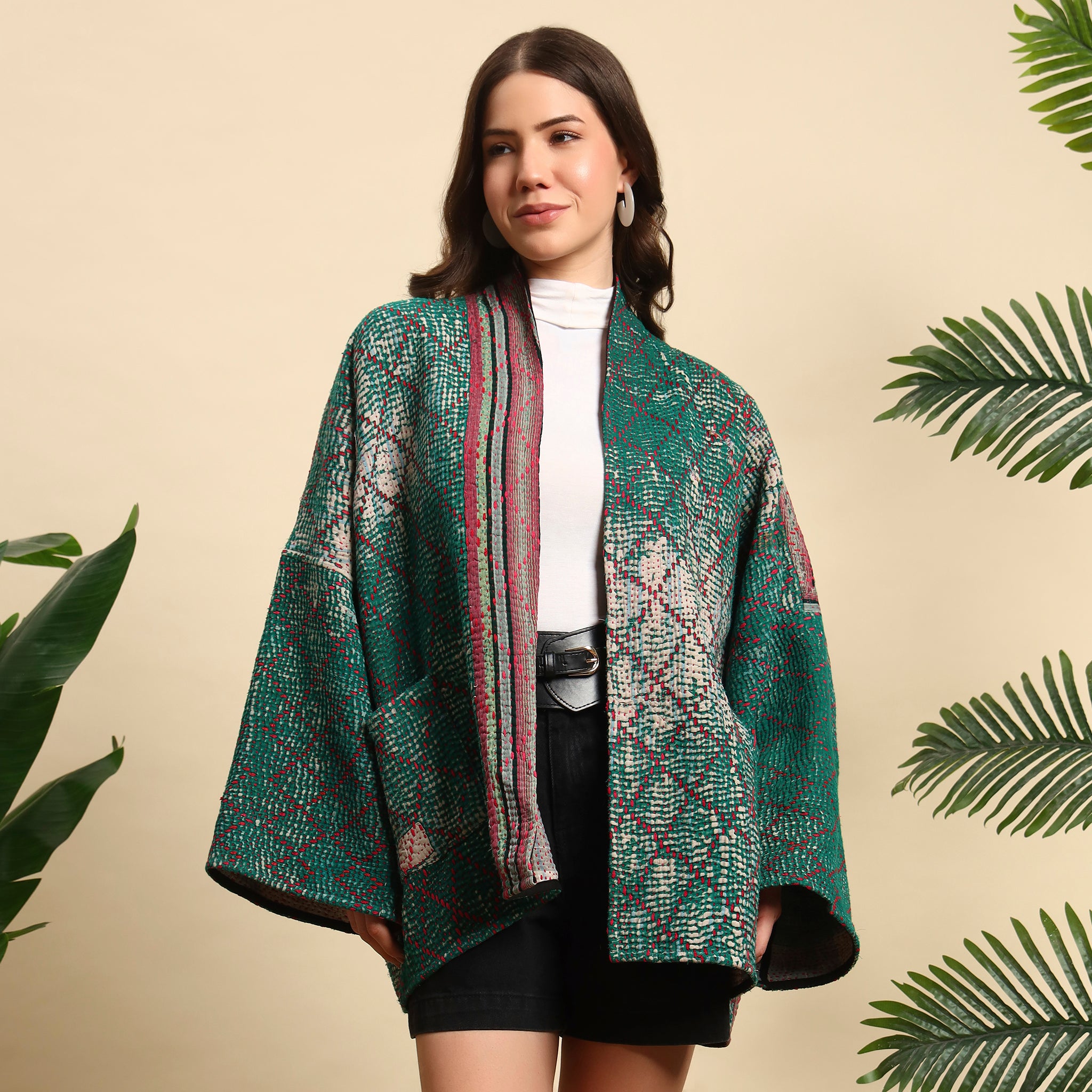 NYARI Vintage Kantha Jacket