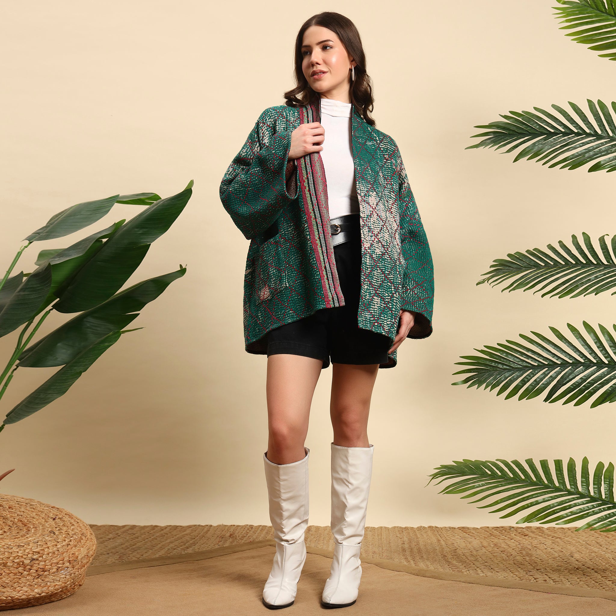 NYARI Vintage Kantha Jacket