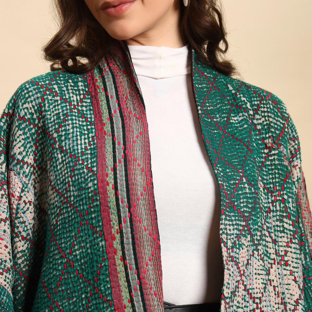 NYARI Vintage Kantha Jacket