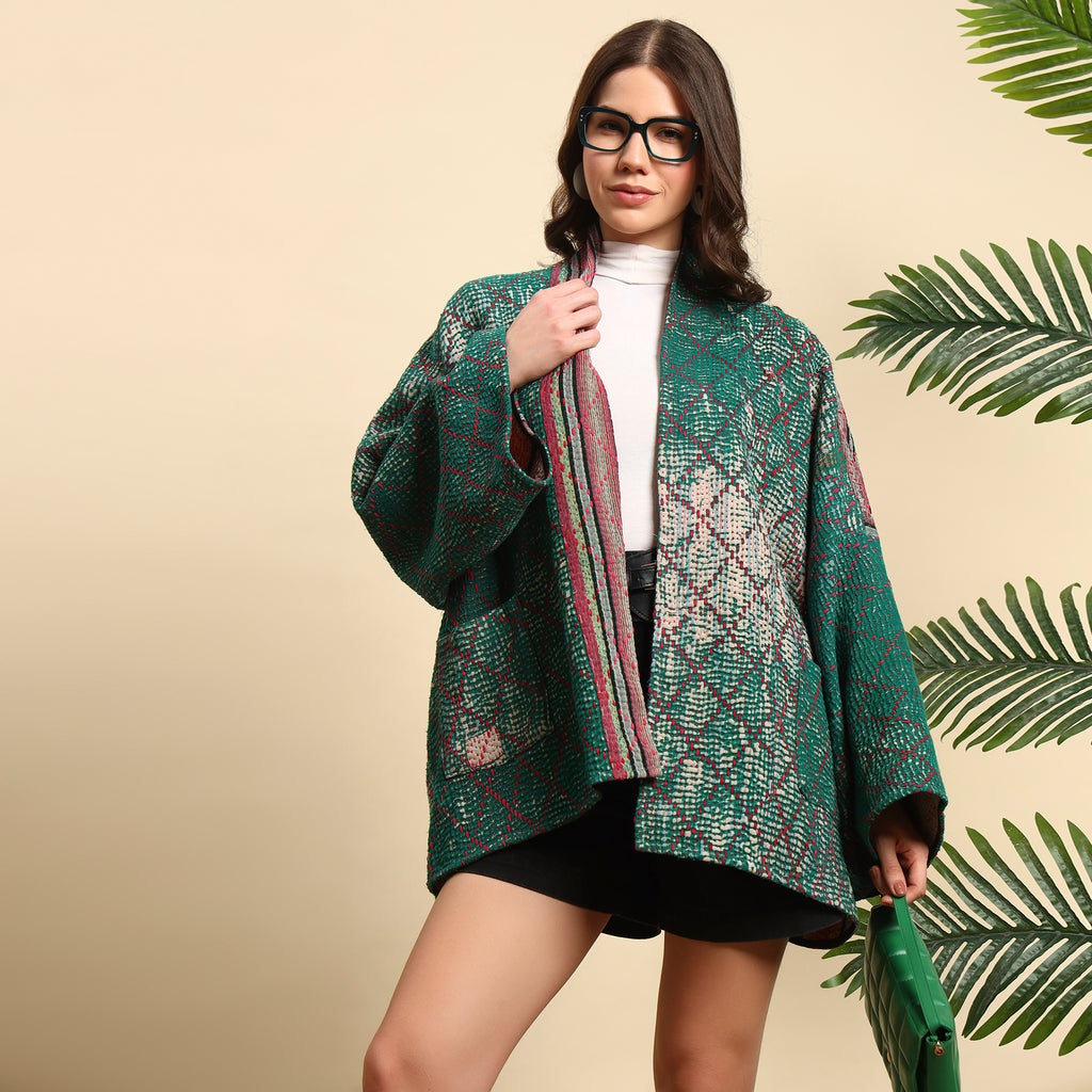 NYARI Vintage Kantha Jacket