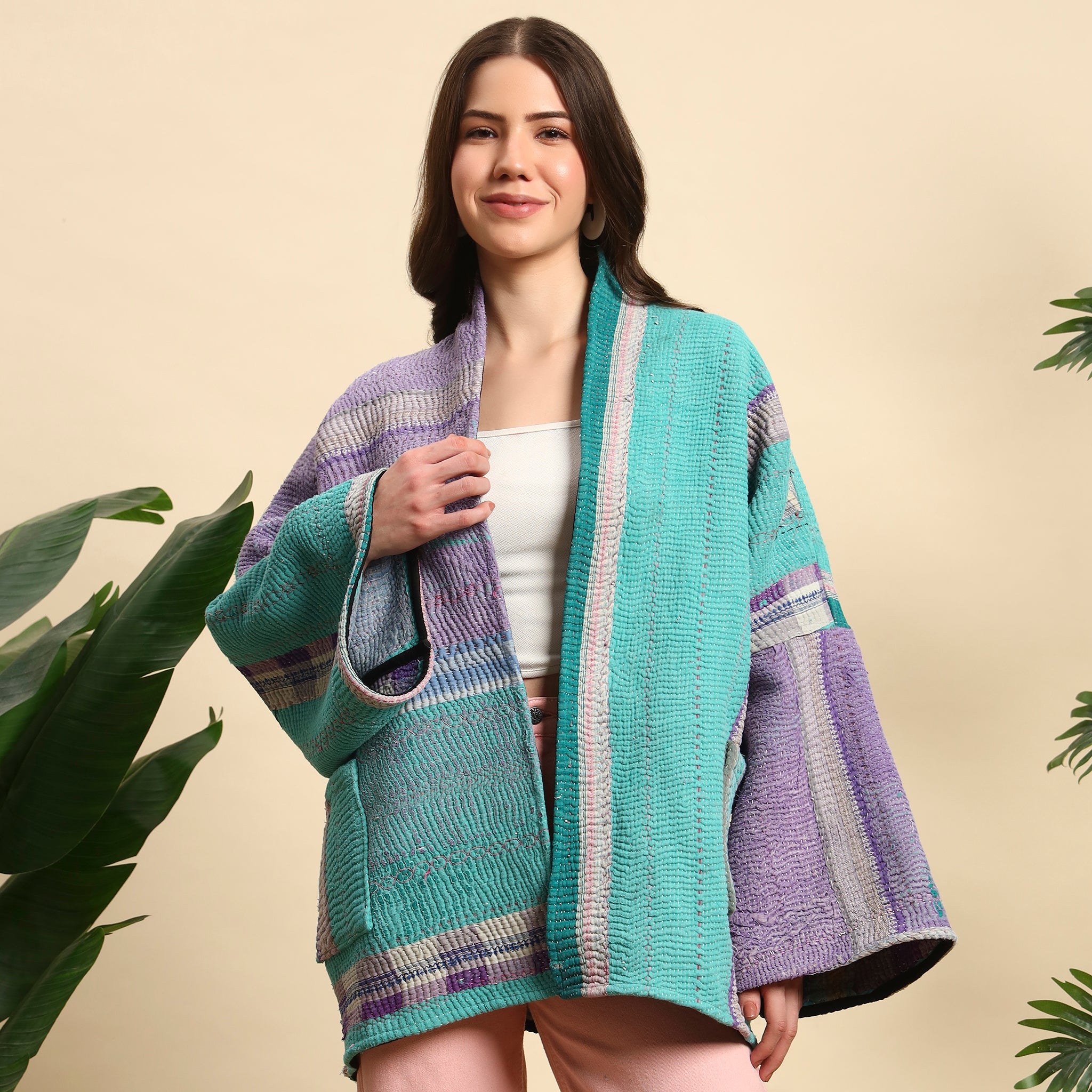 NYARI Vintage Kantha Jacket