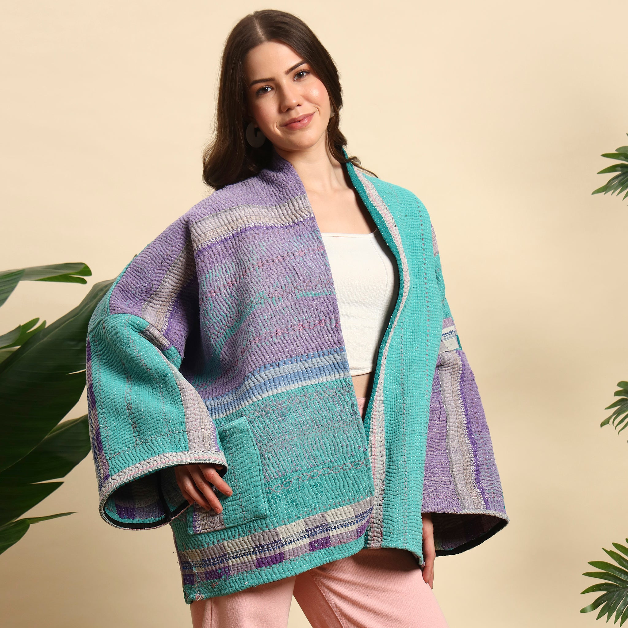 NYARI Vintage Kantha Jacket