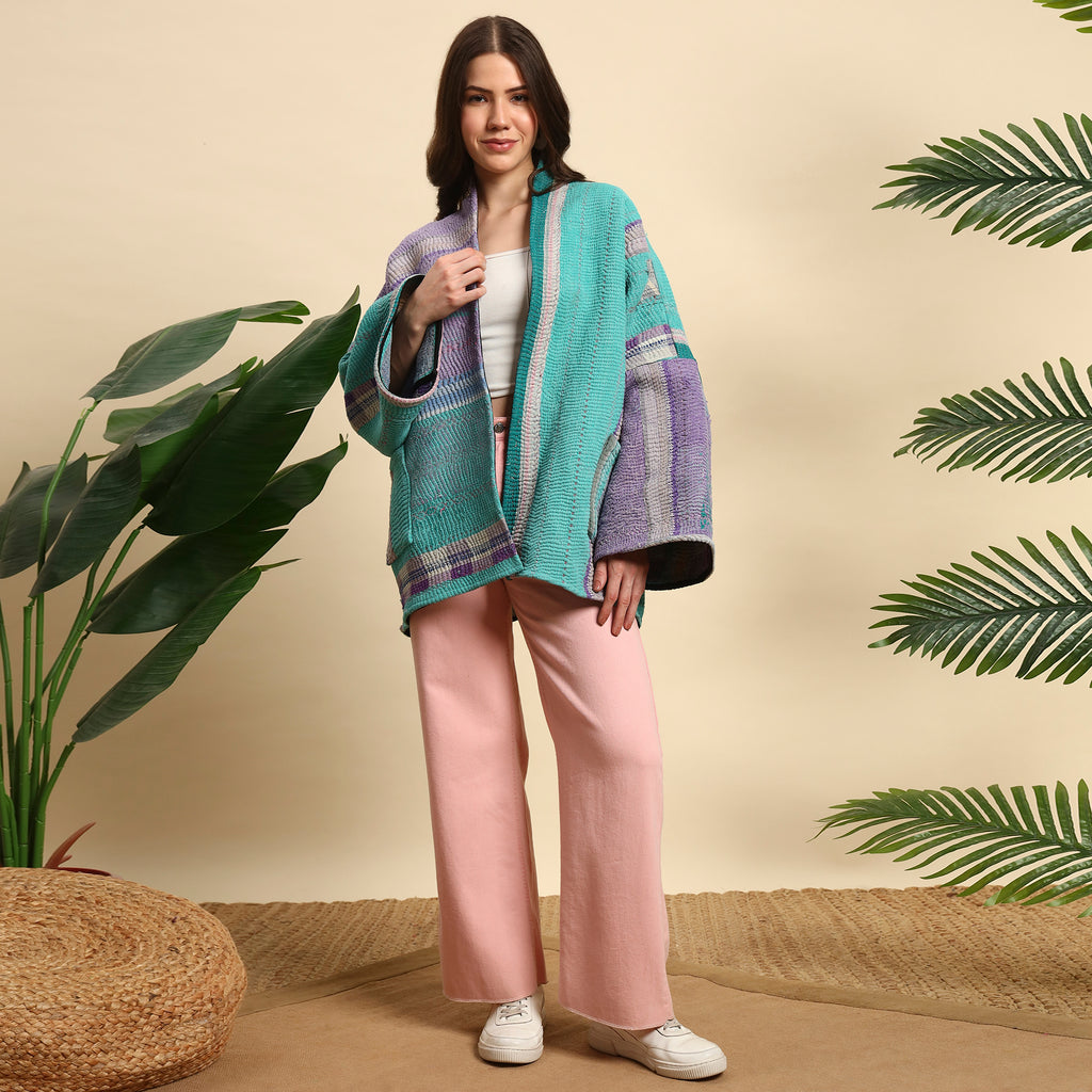 NYARI Vintage Kantha Jacket
