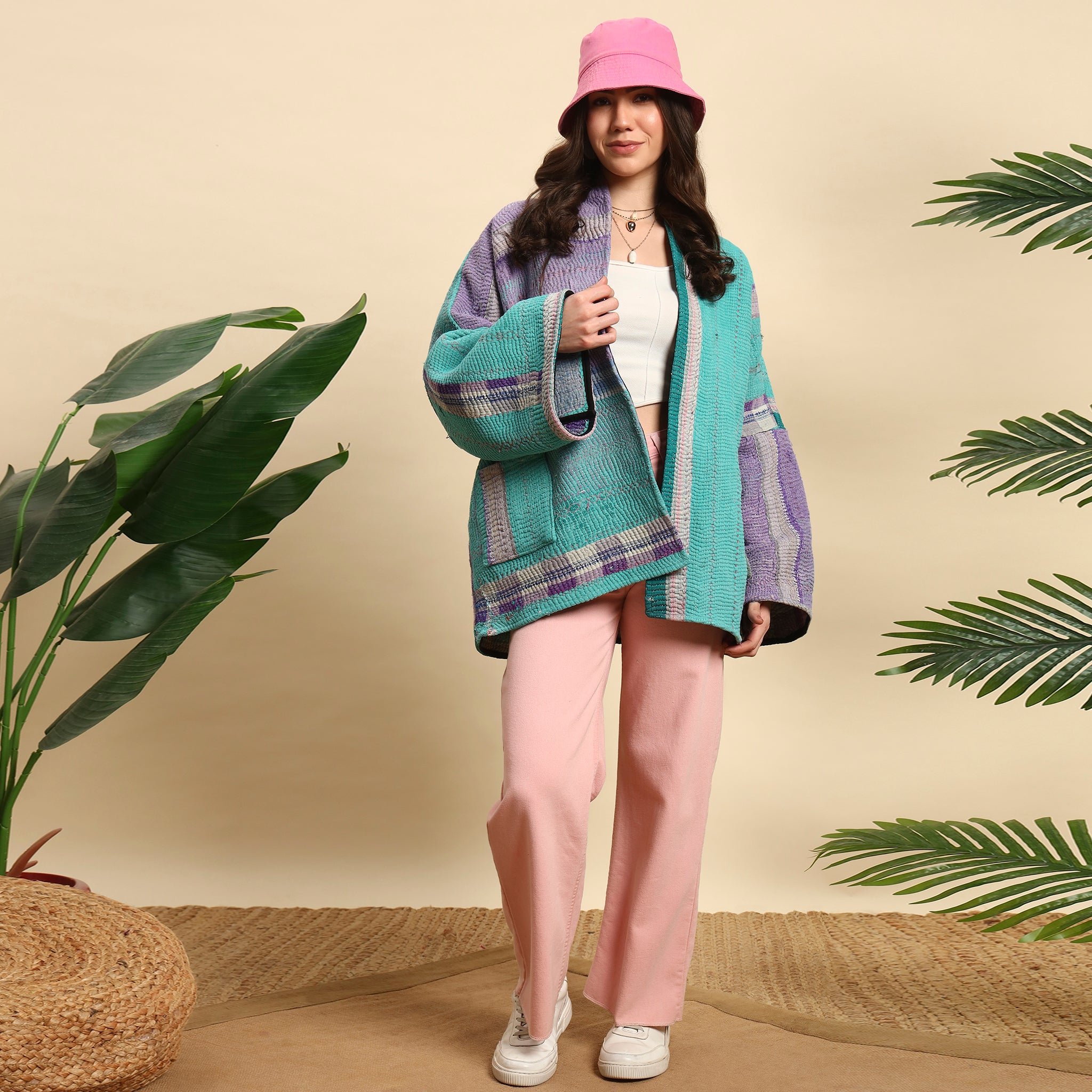 NYARI Vintage Kantha Jacket