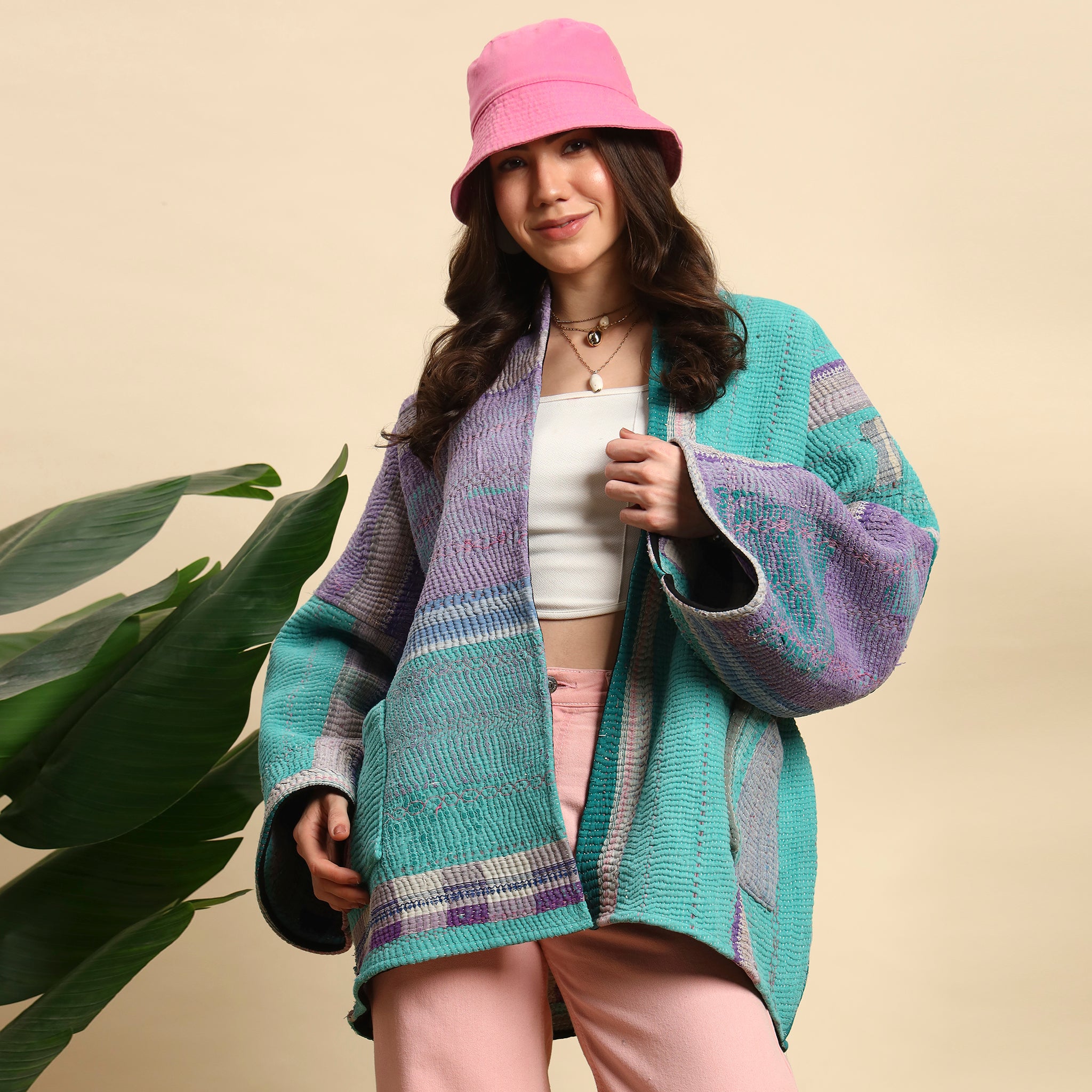 NYARI Vintage Kantha Jacket
