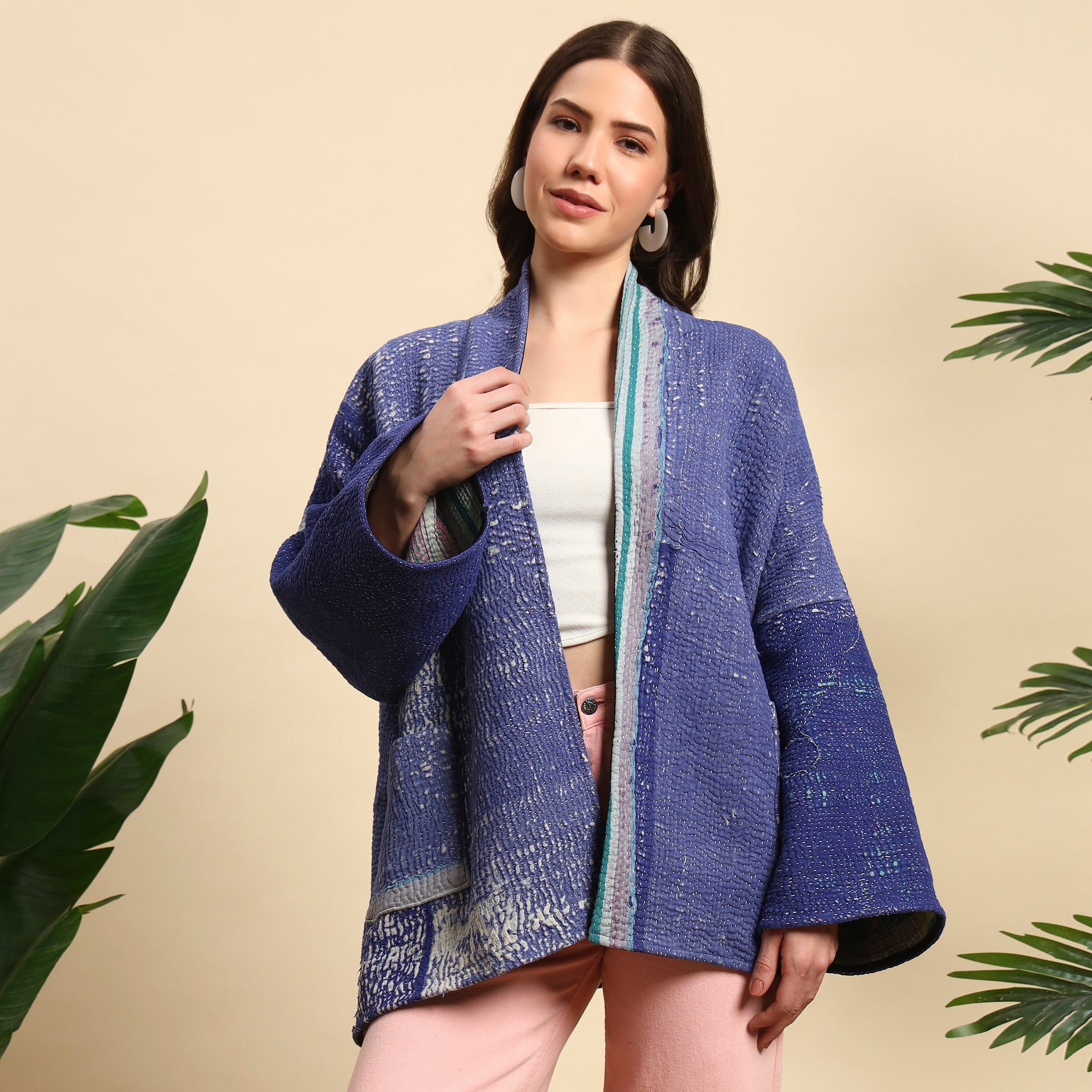 NYARI Vintage Kantha Jacket