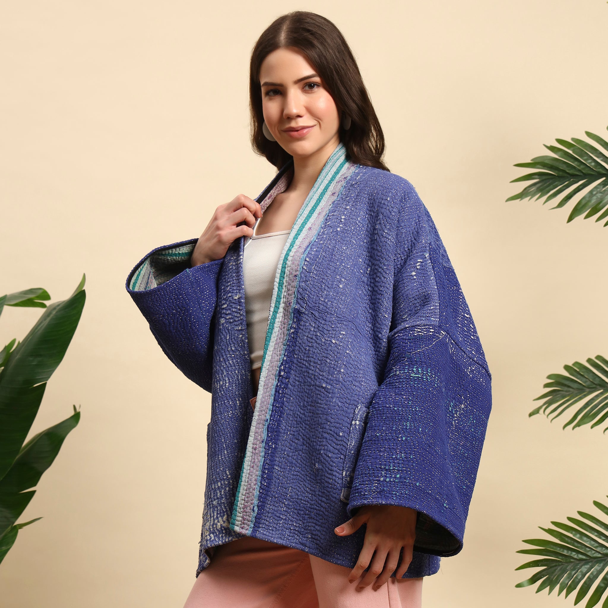 NYARI Vintage Kantha Jacket