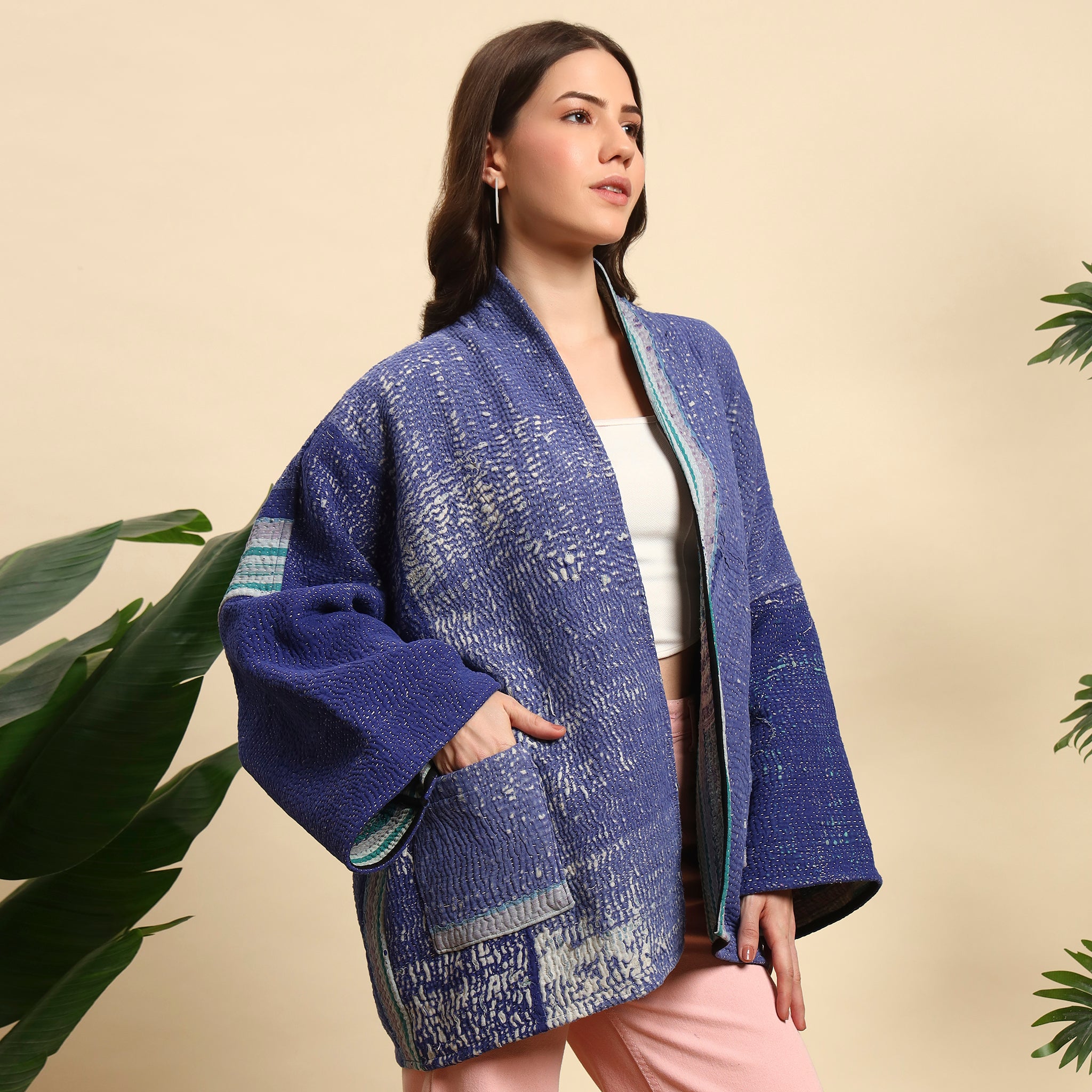 NYARI Vintage Kantha Jacket