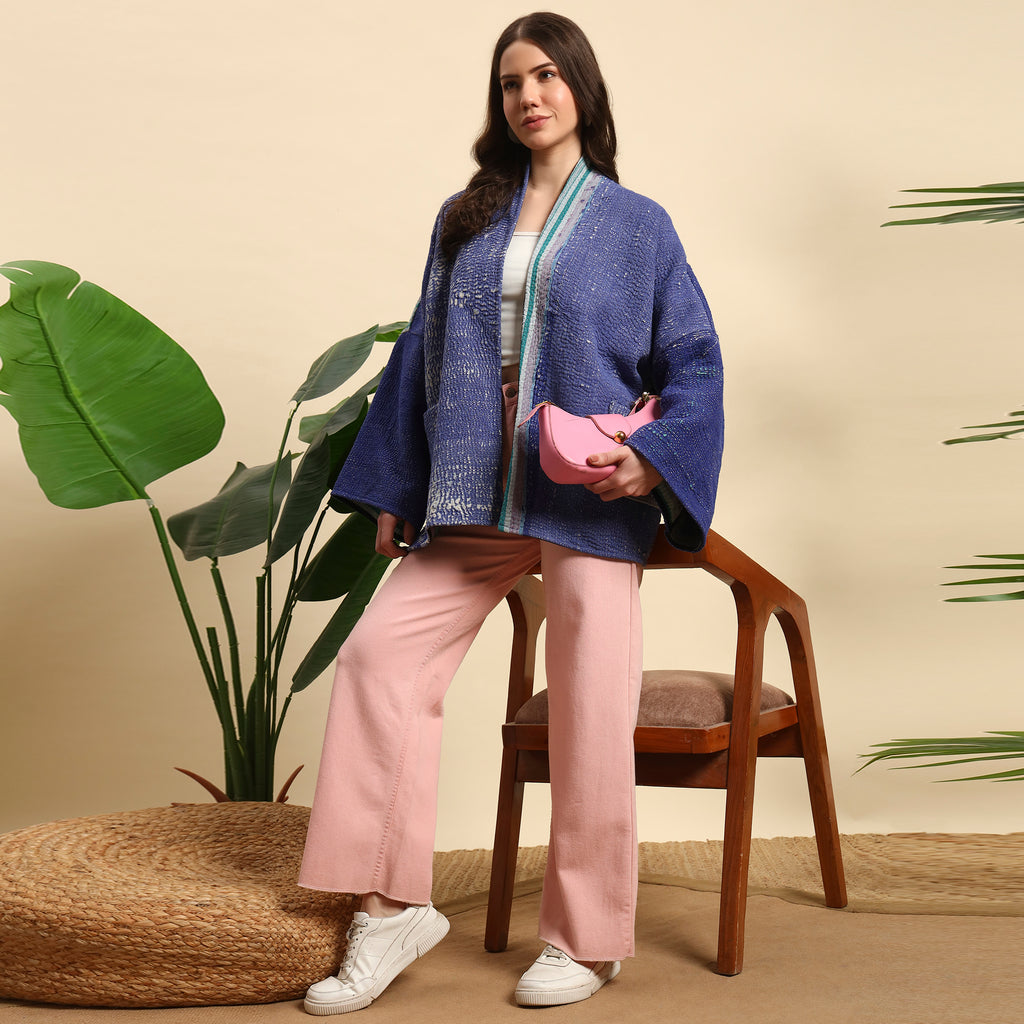 NYARI Vintage Kantha Jacket